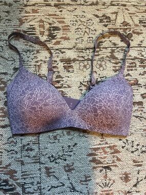 Lululemon Take Shape Bra "Arabesque Antoinette Smoky Quartz" floral pattern